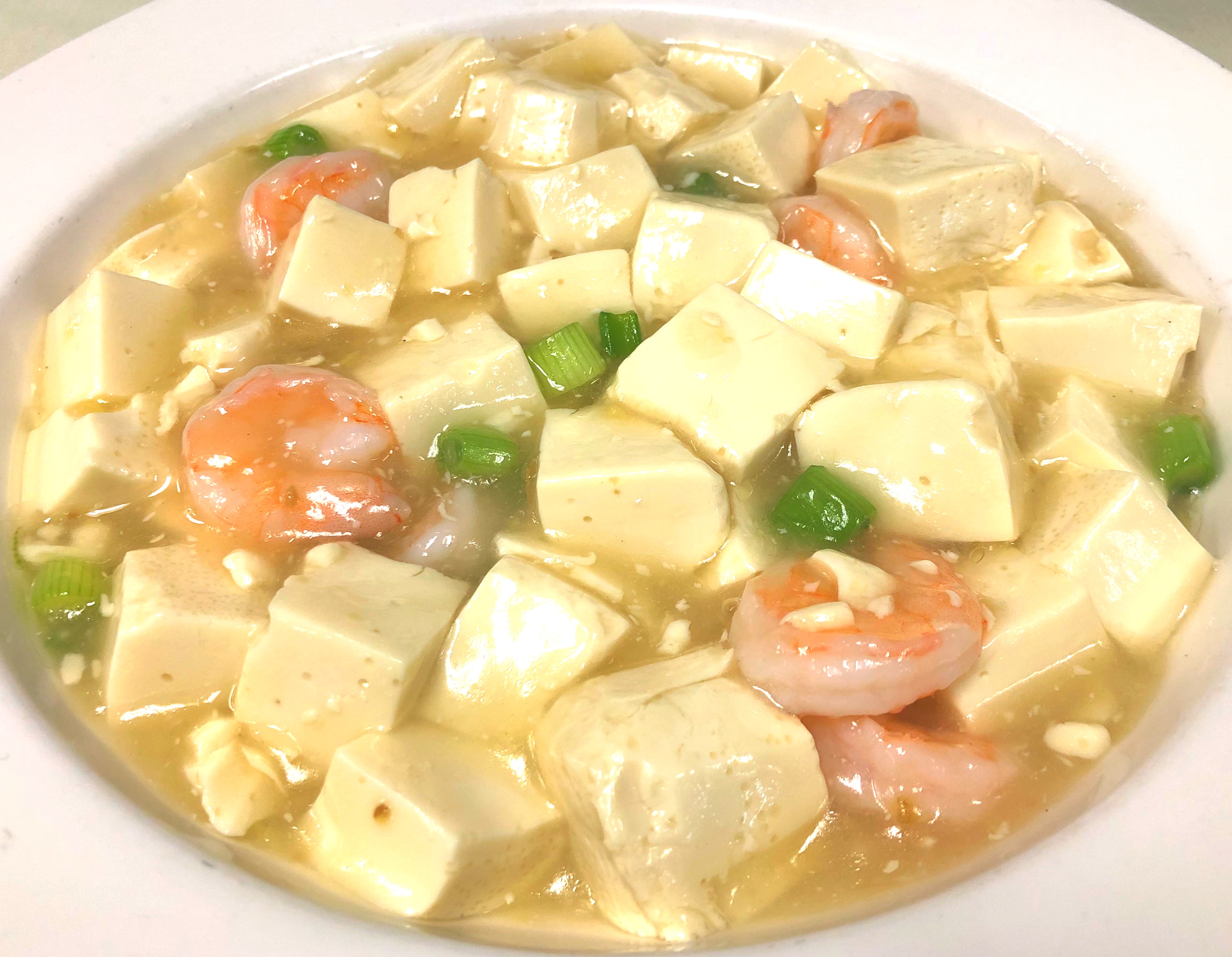 Order Tofu with Baby Shrimp虾仁豆腐 food online from Chengdu 23 store, Wayne on bringmethat.com