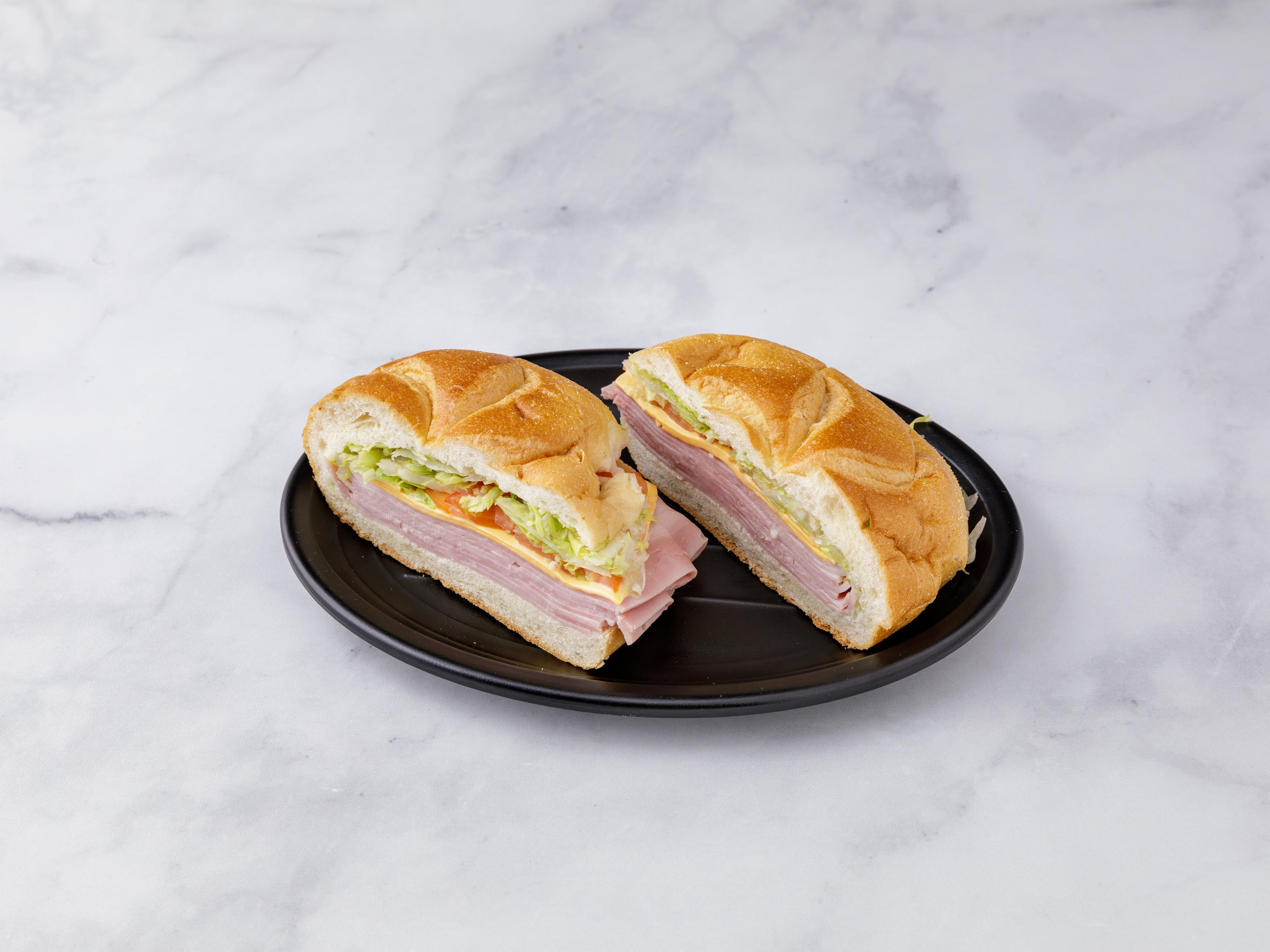 Order C8. Ham Roll Sandwich food online from Cafe Olympia store, New York on bringmethat.com