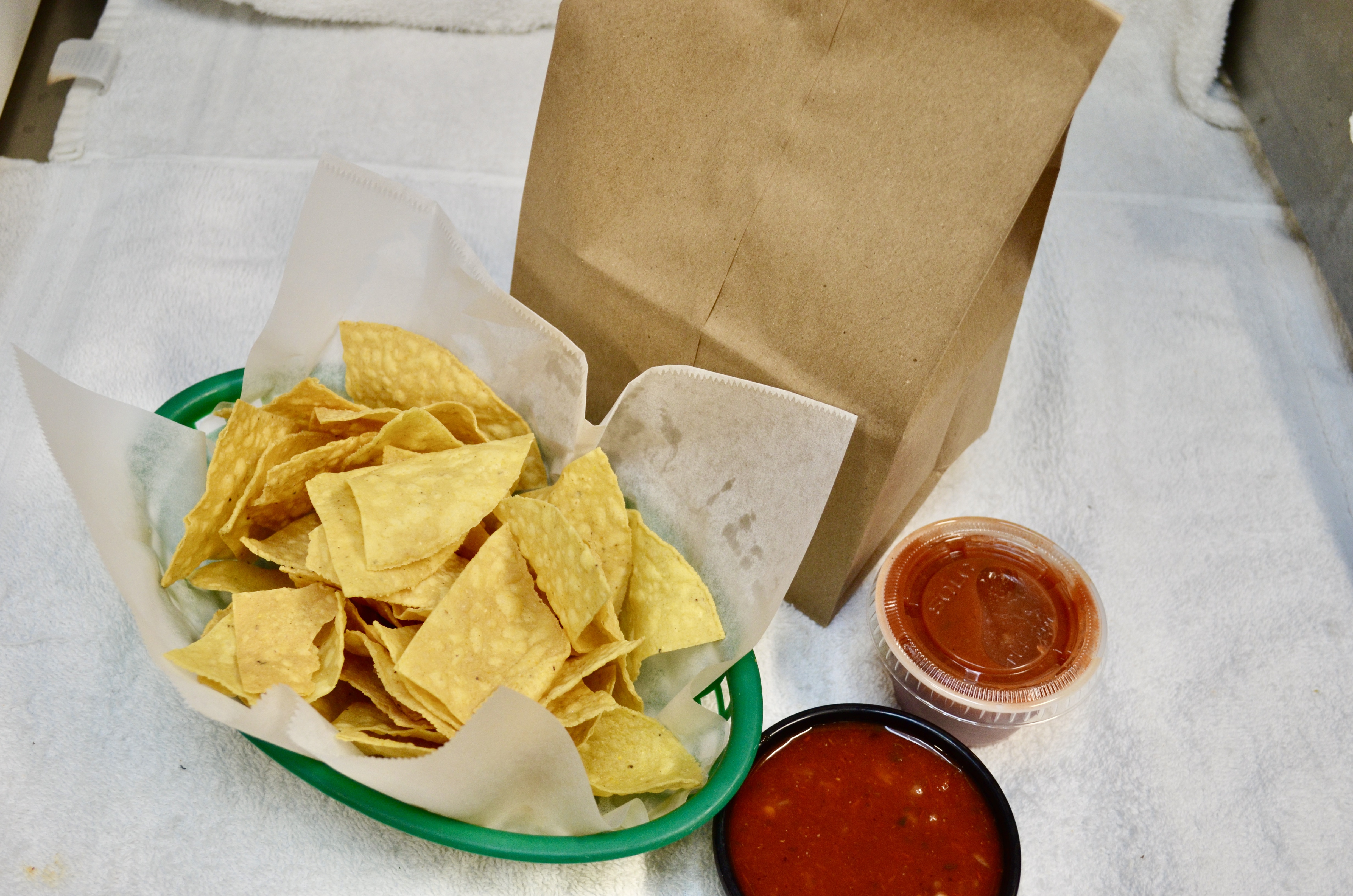 Order Chips and Salsa to Go small  food online from El Amigo store, Golden on bringmethat.com