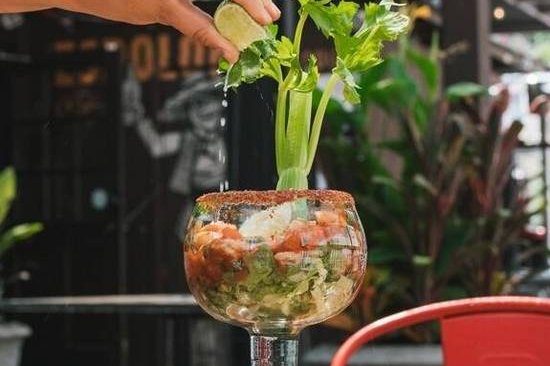 Order Mexican Shrimp Cocktail food online from Zocalo store, Atlanta on bringmethat.com