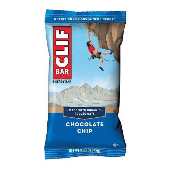 Order Clif Bar Energy Bar - Chocolate Chip food online from Fastbreak Convenience Store - Stewart Ave Market store, Medford on bringmethat.com