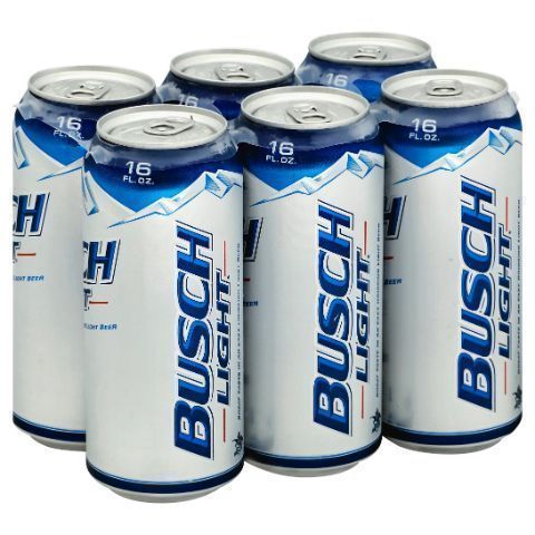 Order Busch Light 6 Pack 16oz Can food online from 7-Eleven store, Evans Mills on bringmethat.com