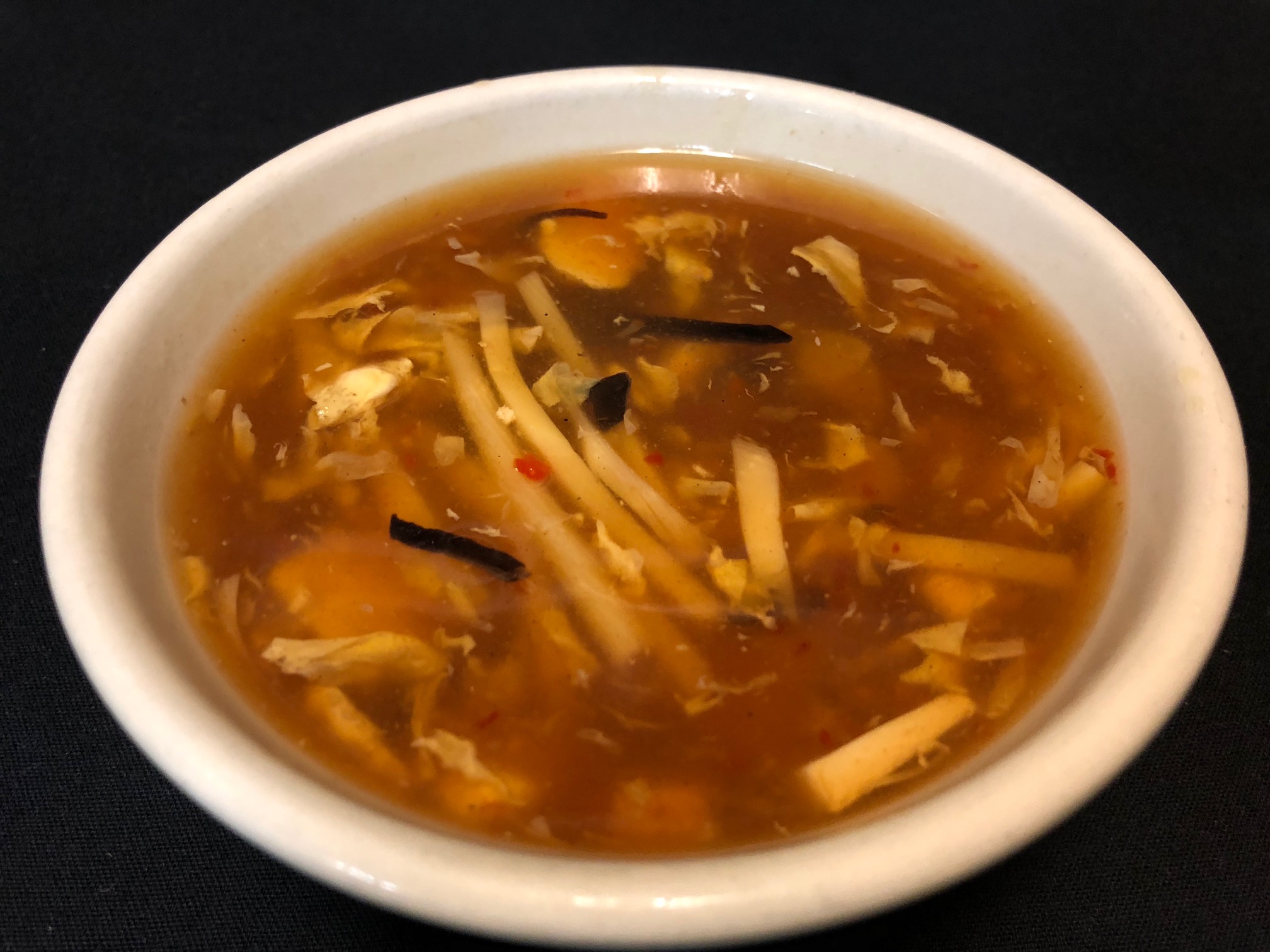 Order Hot and Sour Soup food online from Bo Asian Bistro store, Round Rock on bringmethat.com
