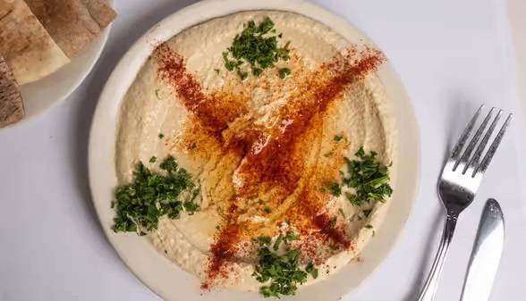 Order Hummus food online from Albasha Greek & Lebanese Café store, Covington on bringmethat.com