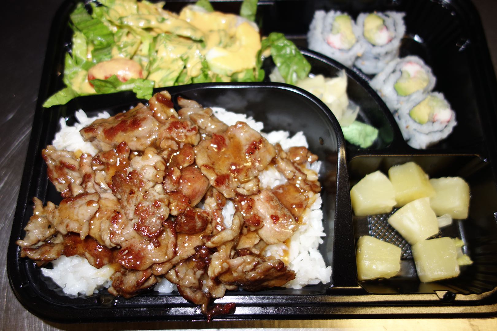 Order Steak Teriyaki Bento Box food online from Sushi Ai store, Chesterfield on bringmethat.com