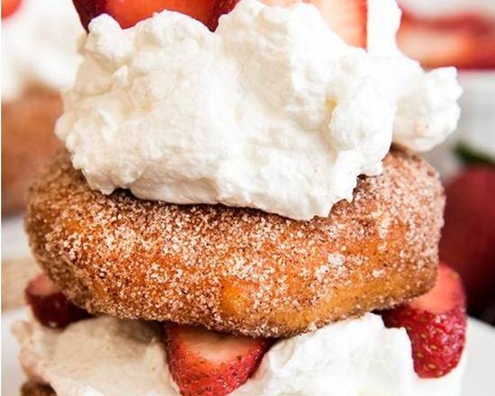 Order FRIED STRAWBERRY SHORTCAKE food online from Taylor To Your Eats,Llc store, Covington on bringmethat.com