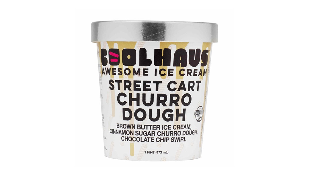 Order Coolhaus - Street Cart Churro Dough Ice Cream food online from A La Mode store, Boulder on bringmethat.com