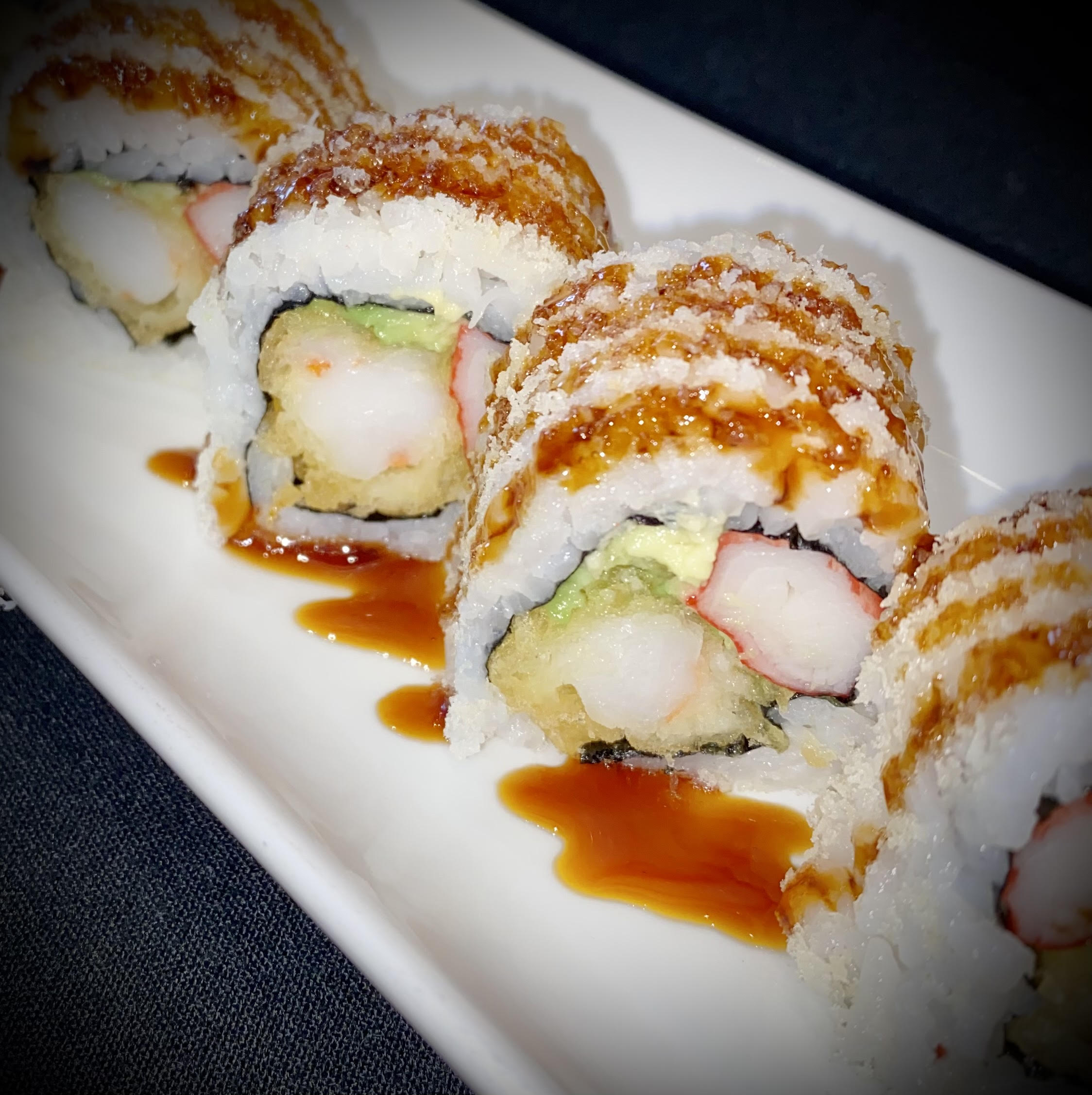 Order Crunch Roll food online from Misawa Sushi Bar store, Louisville on bringmethat.com