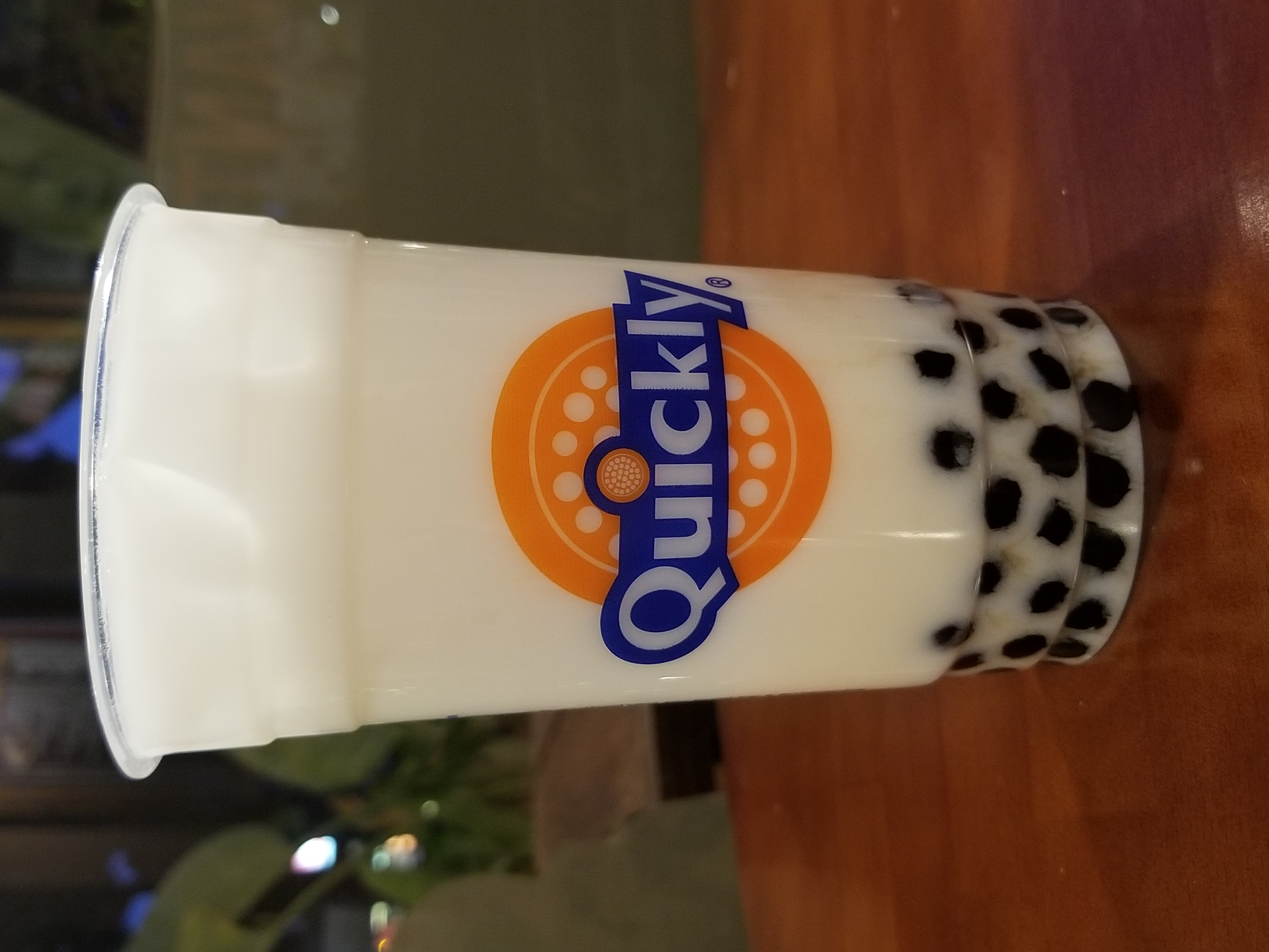 Order Almond Milk Tea food online from Quickly store, San Francisco on bringmethat.com