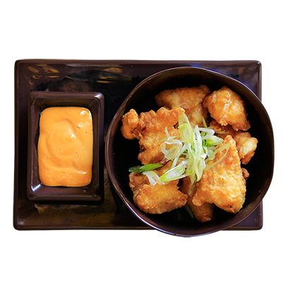 Order Chicken Karaage food online from Ramen Okawari store, Riverside on bringmethat.com