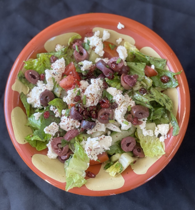 Order 3. Greek Salad food online from Shish Grill store, San Ramon on bringmethat.com