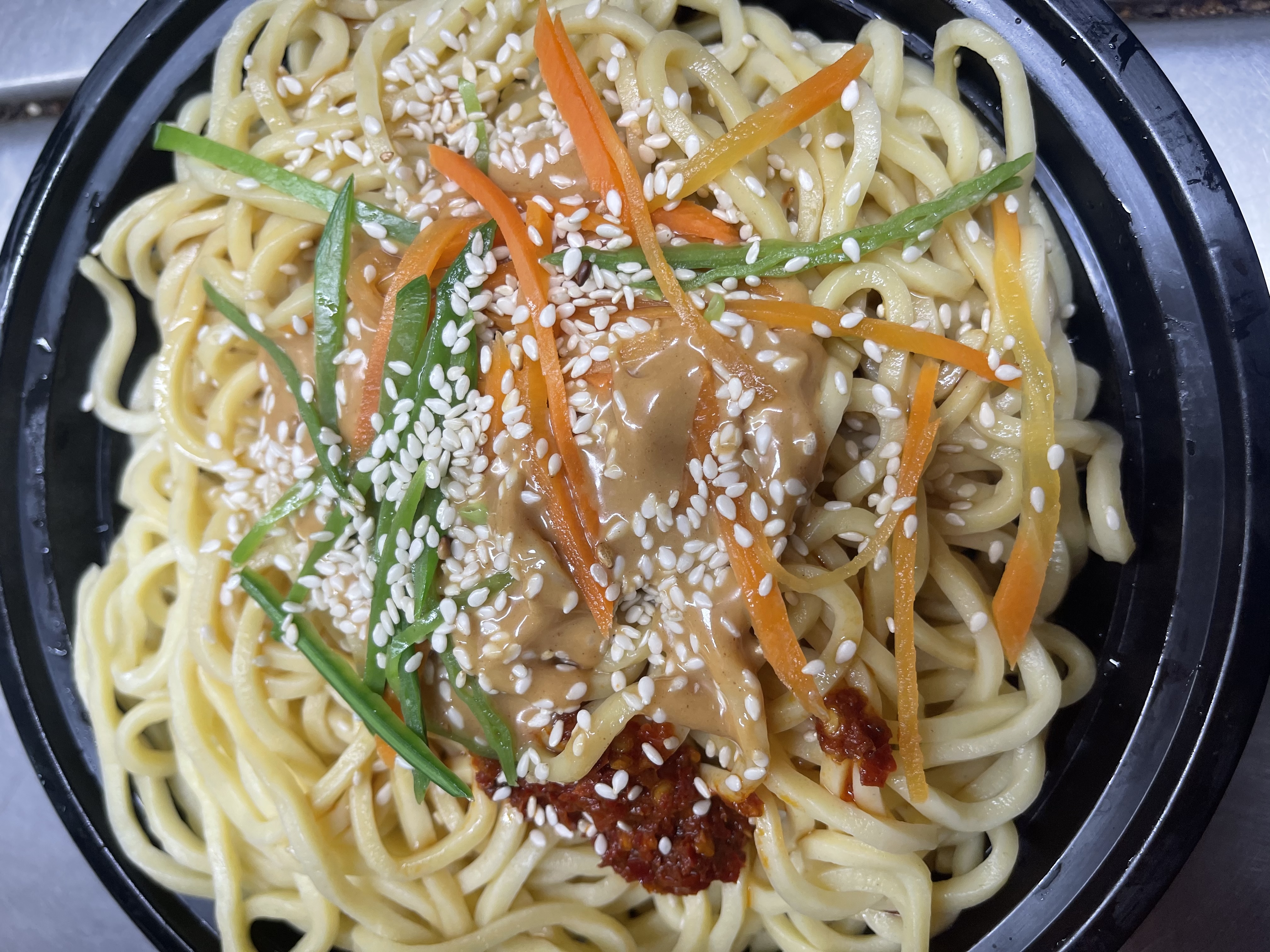 Order 12. Cold Noodles with Sesame Sauce food online from Fujian store, Wood-Ridge on bringmethat.com