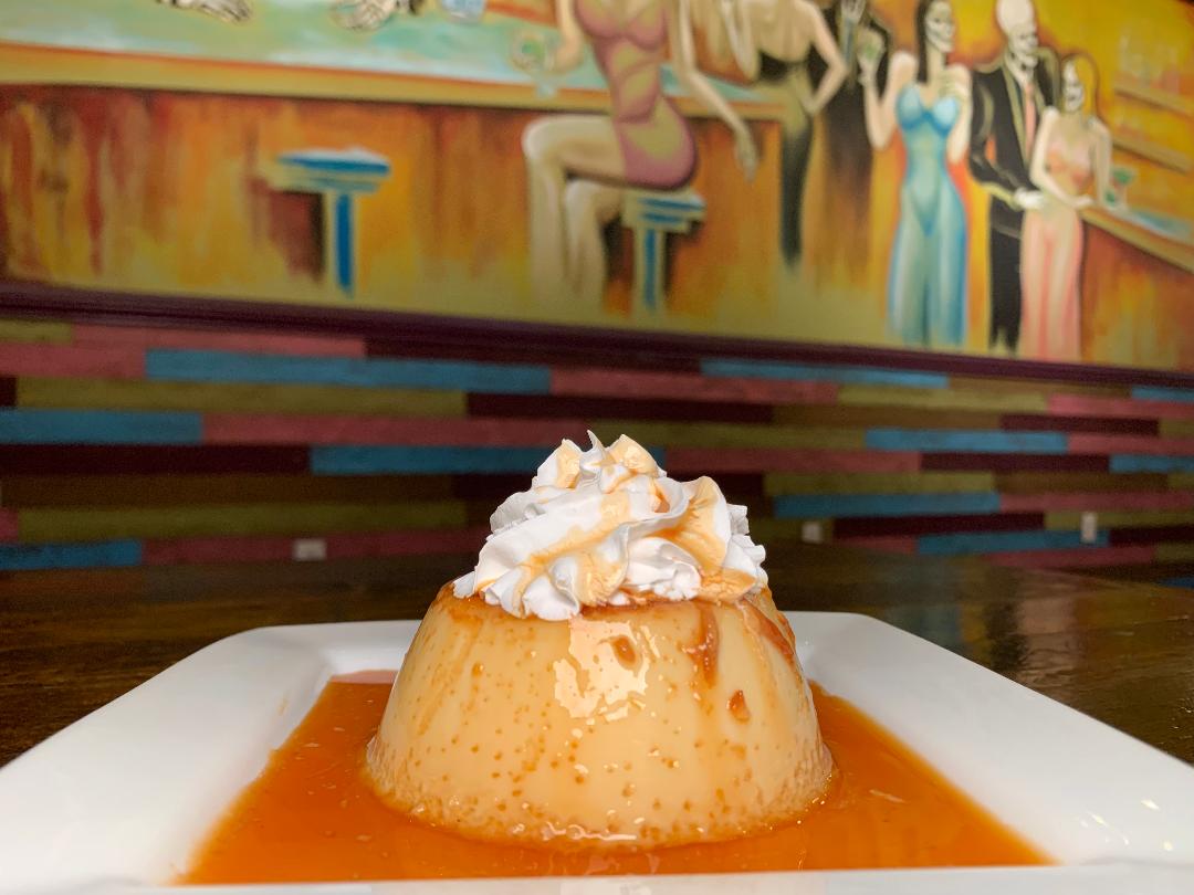 Order Flan food online from Cantina Louie store, Asheville on bringmethat.com