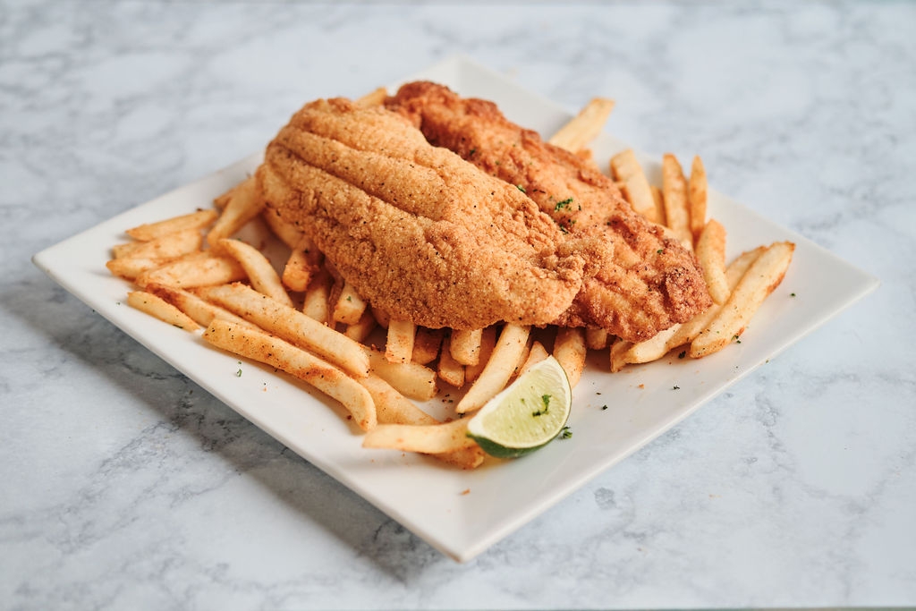 Order Fried Catfish food online from Orchid City Fusion Cafe store, Arlington on bringmethat.com