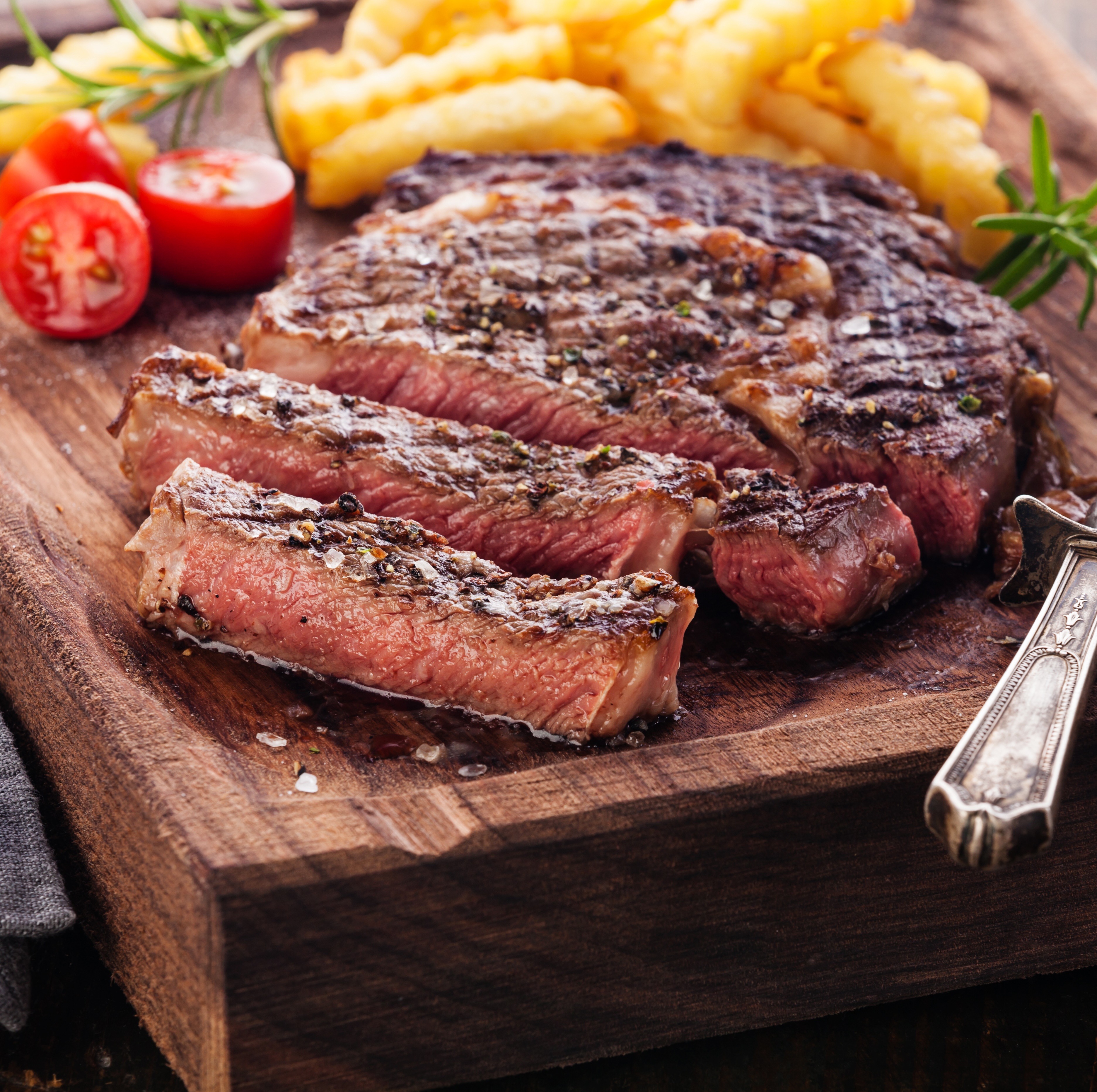 Order Rib Eye Steak food online from Spain Restaurant store, Los Angeles on bringmethat.com