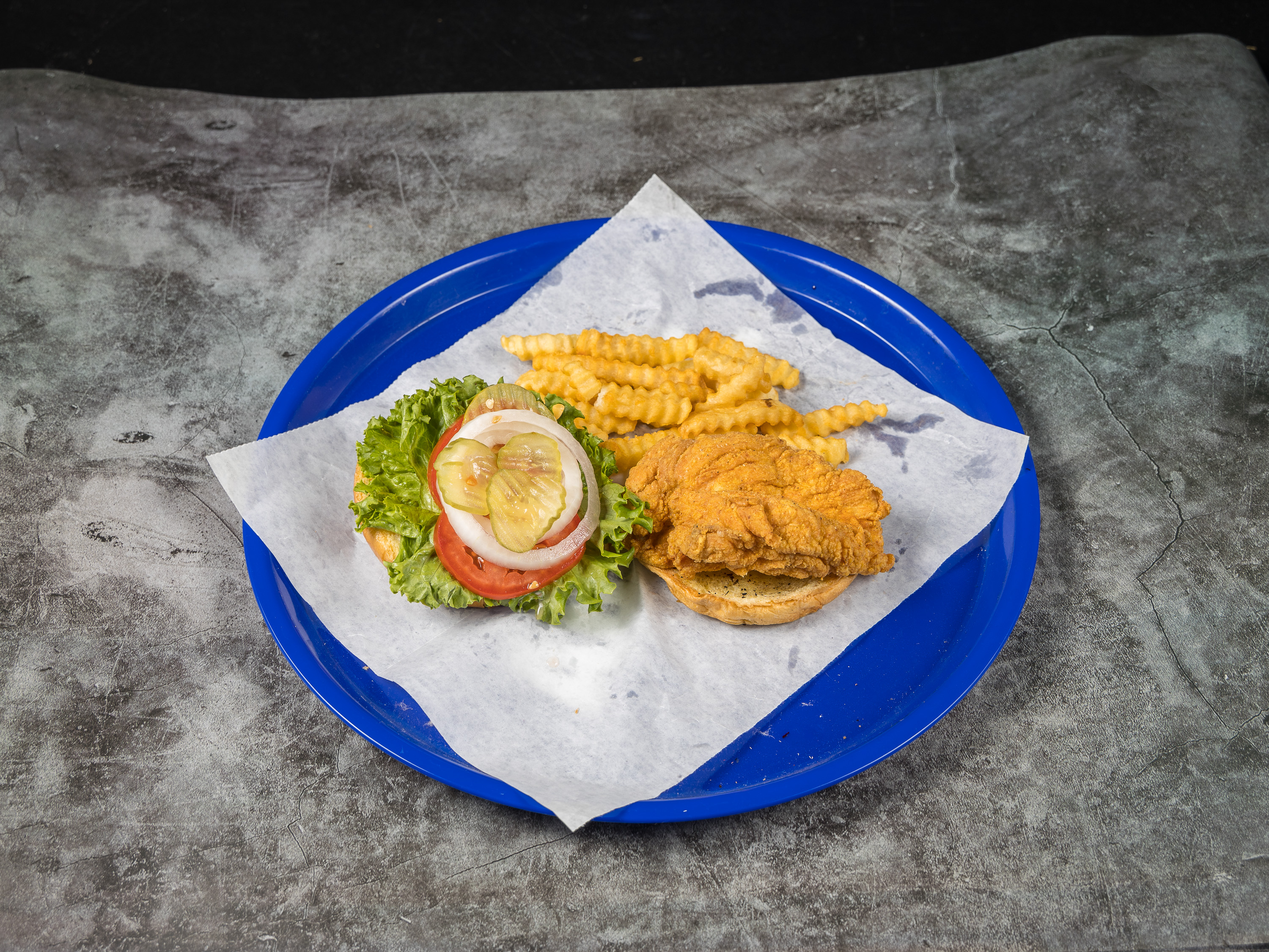Order Buffalo Chicken Sandwich food online from Division 1 Sports Bar & Grill store, Houston on bringmethat.com