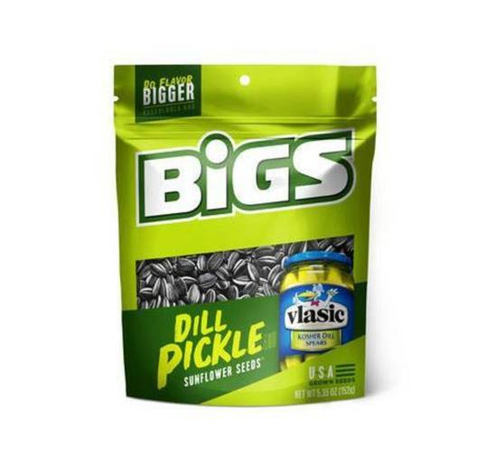 Order Bigs Sunflower Seeds - Dill Pickle food online from IV Deli Mart store, Goleta on bringmethat.com