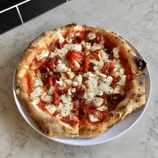 Order Chorizo Pizza food online from Pupatella store, Arlington on bringmethat.com