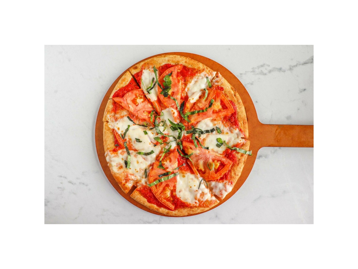 Order Margherita Pizza food online from Buona store, Harwood Heights on bringmethat.com