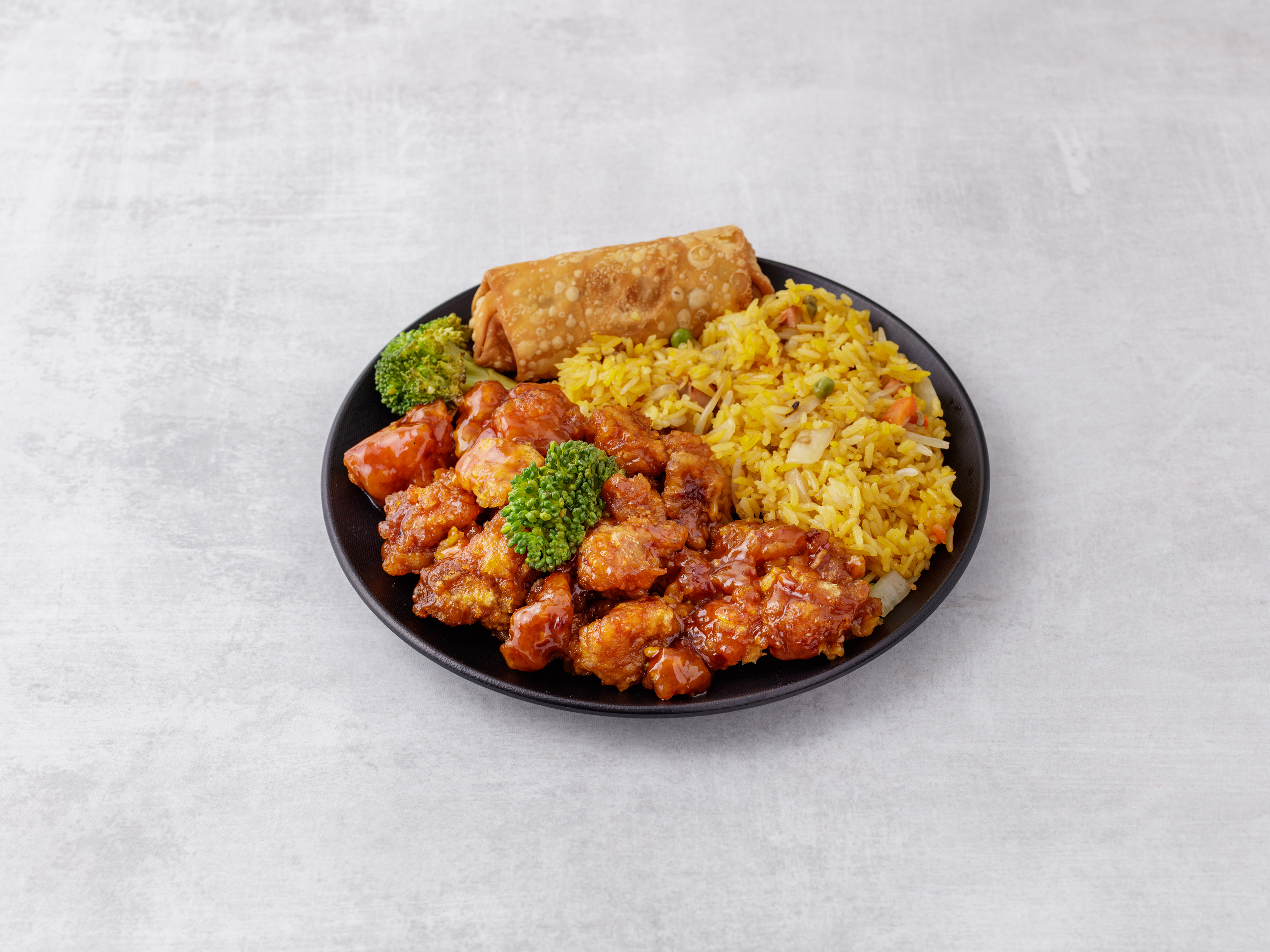 Order C18. General Tso's Chicken Combo Plate food online from China One store, Denville on bringmethat.com