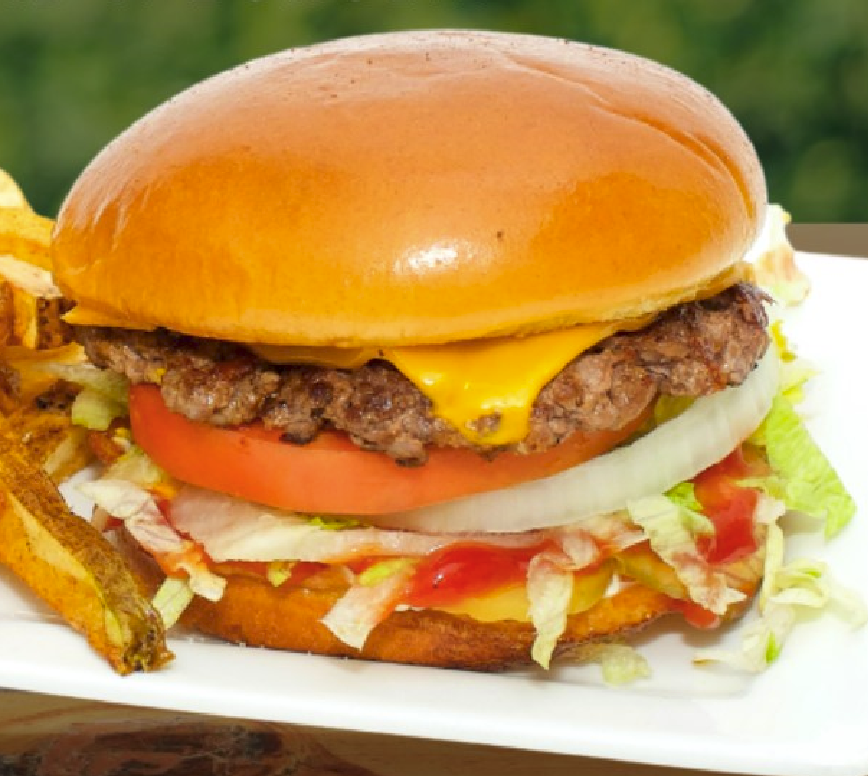 Order Cheeseburger food online from Tony Tacos store, Normal on bringmethat.com