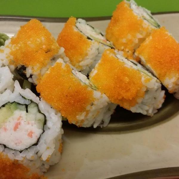 Order California Roll with Masago food online from JS Sushi store, Carrollton on bringmethat.com