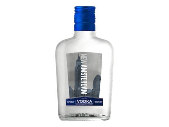 Order New Amsterdam Vodka - 200ml Bottle food online from Josh Wines & Liquors Inc store, New York on bringmethat.com