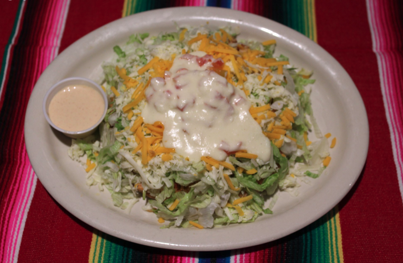 Order 3. Super Chalupa Lunch Special food online from El Mariachi store, Bossier City on bringmethat.com