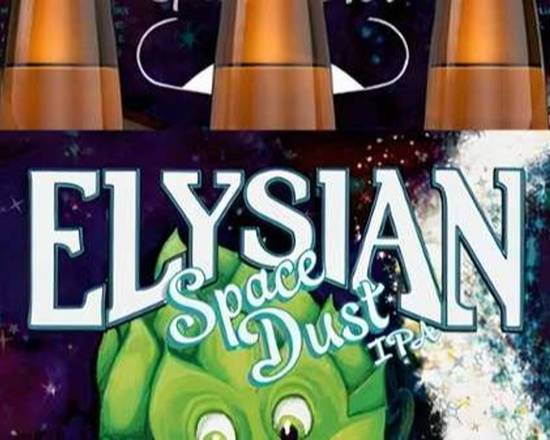 Order Elysian Space Dust IPA 6 Pack 12 oz Bottle food online from Shell store, Antioch on bringmethat.com