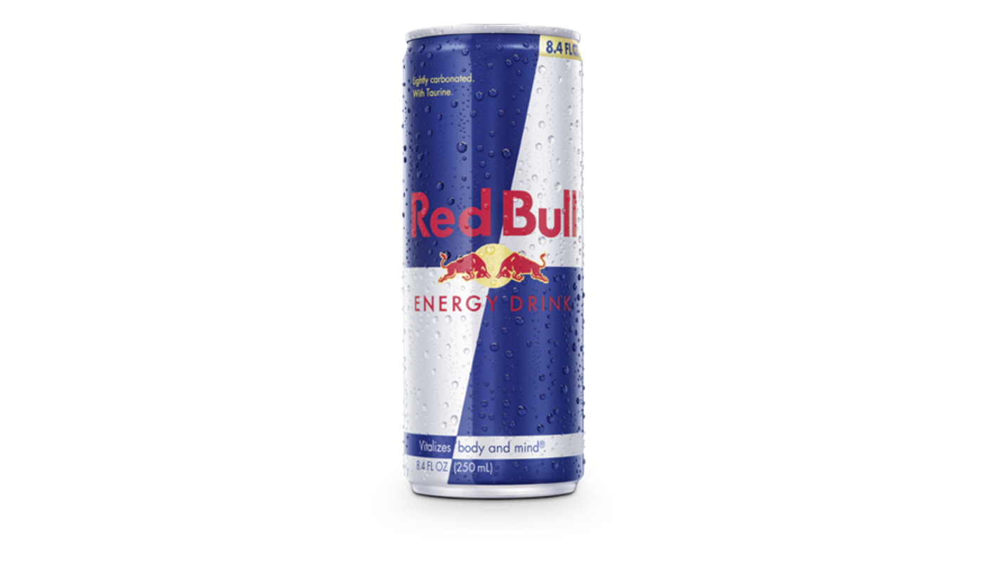 Order Red Bull Energy Drink 16 oz Can food online from Village Liquor store, Lancaster on bringmethat.com