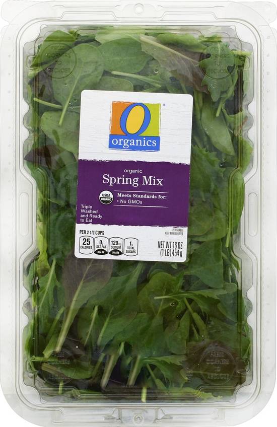 Order O Organics · Organic Spring Mix (16 oz) food online from Safeway store, Dixon on bringmethat.com