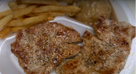 Order Grilled Pork Chops food online from Bruno's Pizza & Pasta store, Tyler on bringmethat.com