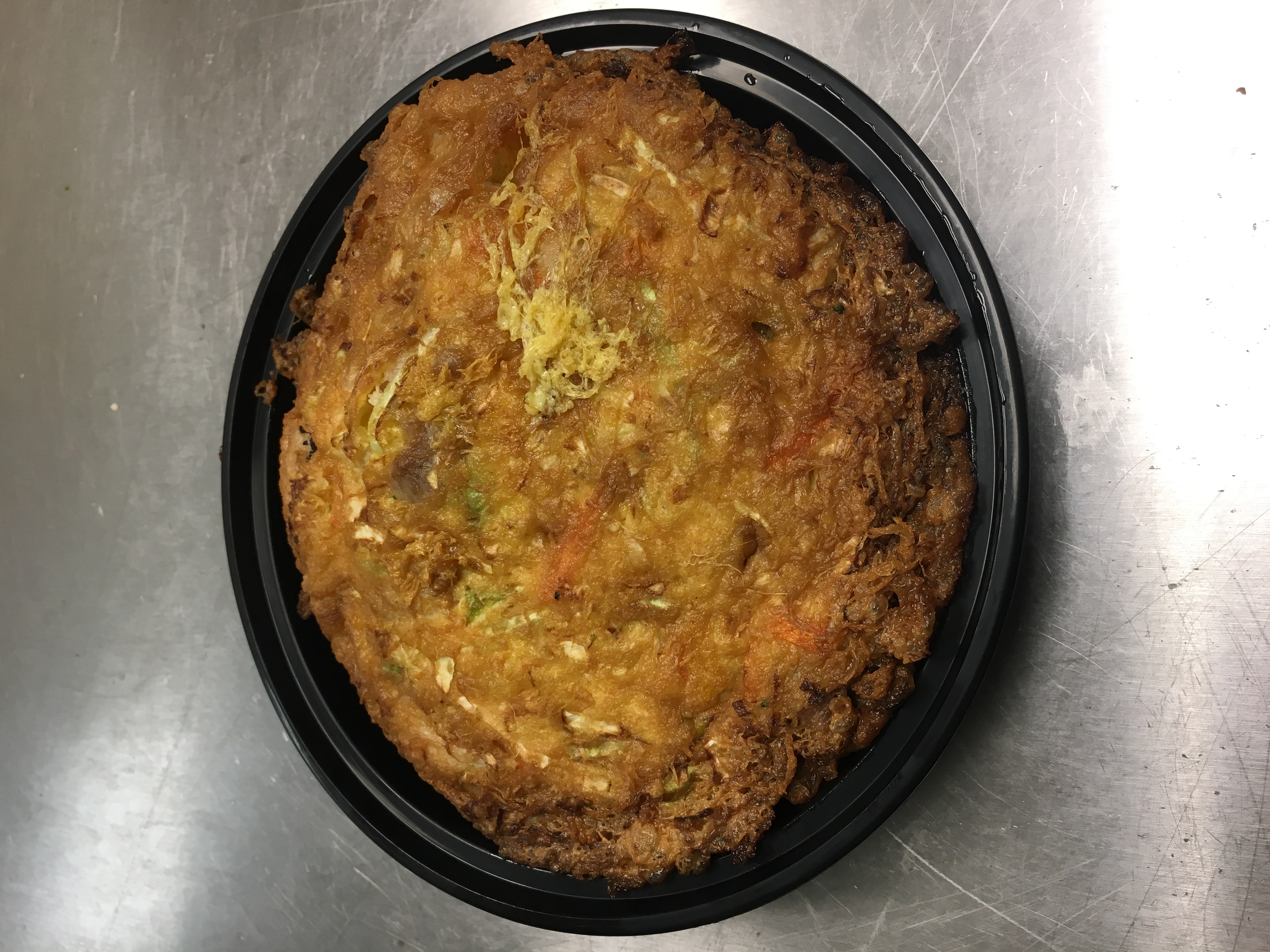 Order Pork Egg Foo Young food online from Panda Kitchen store, Houston on bringmethat.com