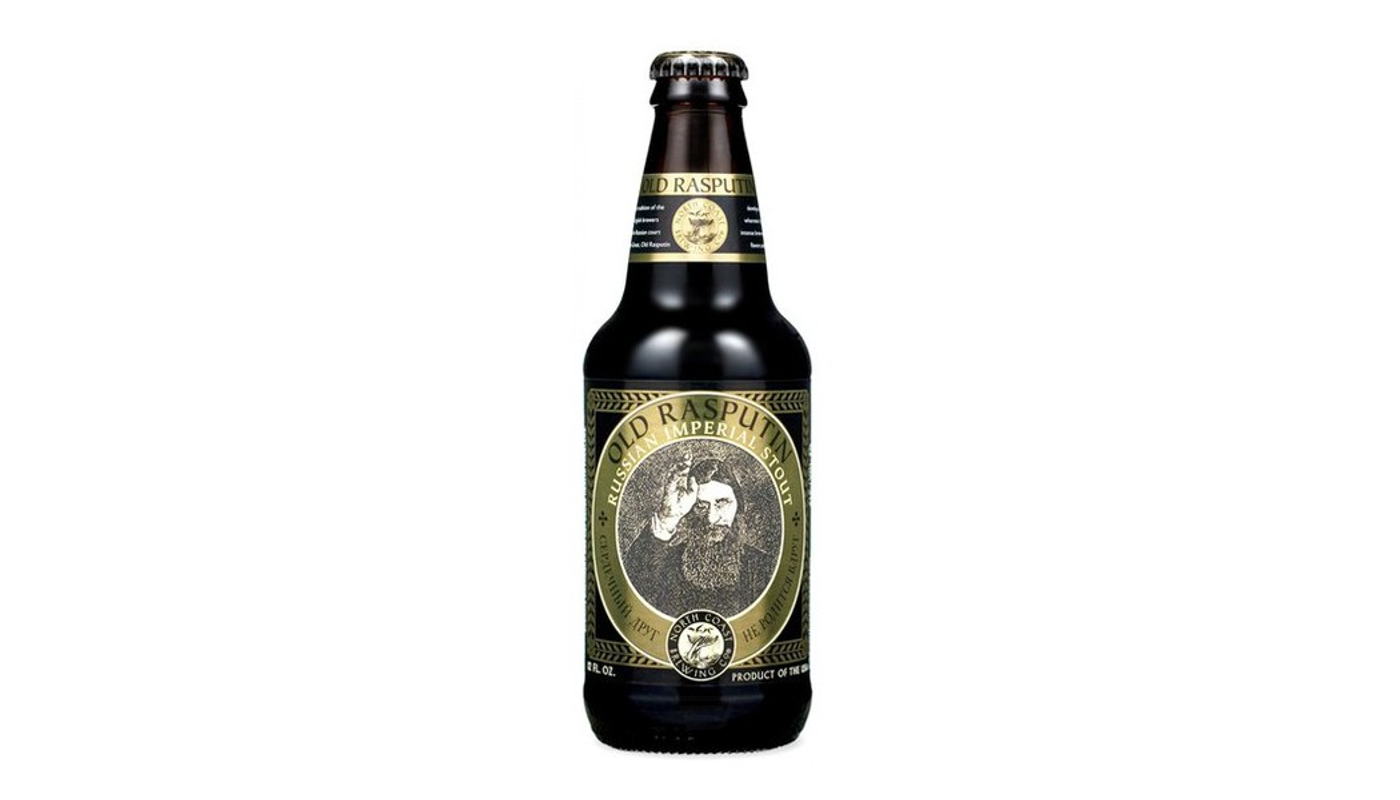 Order North Coast Rasputin Imperial Stout 4 Pack 12oz Bottles food online from Golden Rule Liquor store, West Hollywood on bringmethat.com