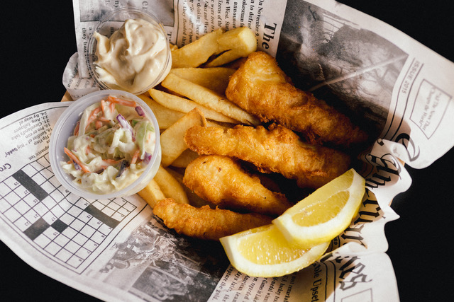 Order Cod and Shrimp Combo food online from London Fish & Chips store, San Bruno on bringmethat.com