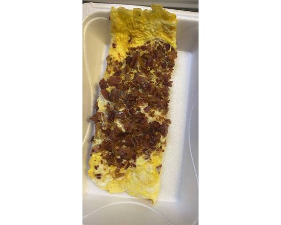 Order Bacon, Cheese, and Toast Omelette food online from Dessence Cafe store, East Point on bringmethat.com