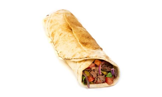 Order Beef Shawarma Classic Roll food online from Naya Express store, New York on bringmethat.com