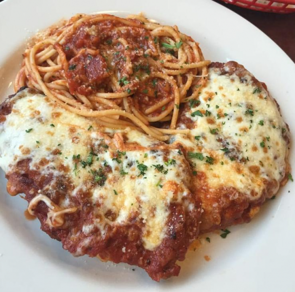Order Chicken Parmesan food online from Pronto Pizza store, Redwood City on bringmethat.com