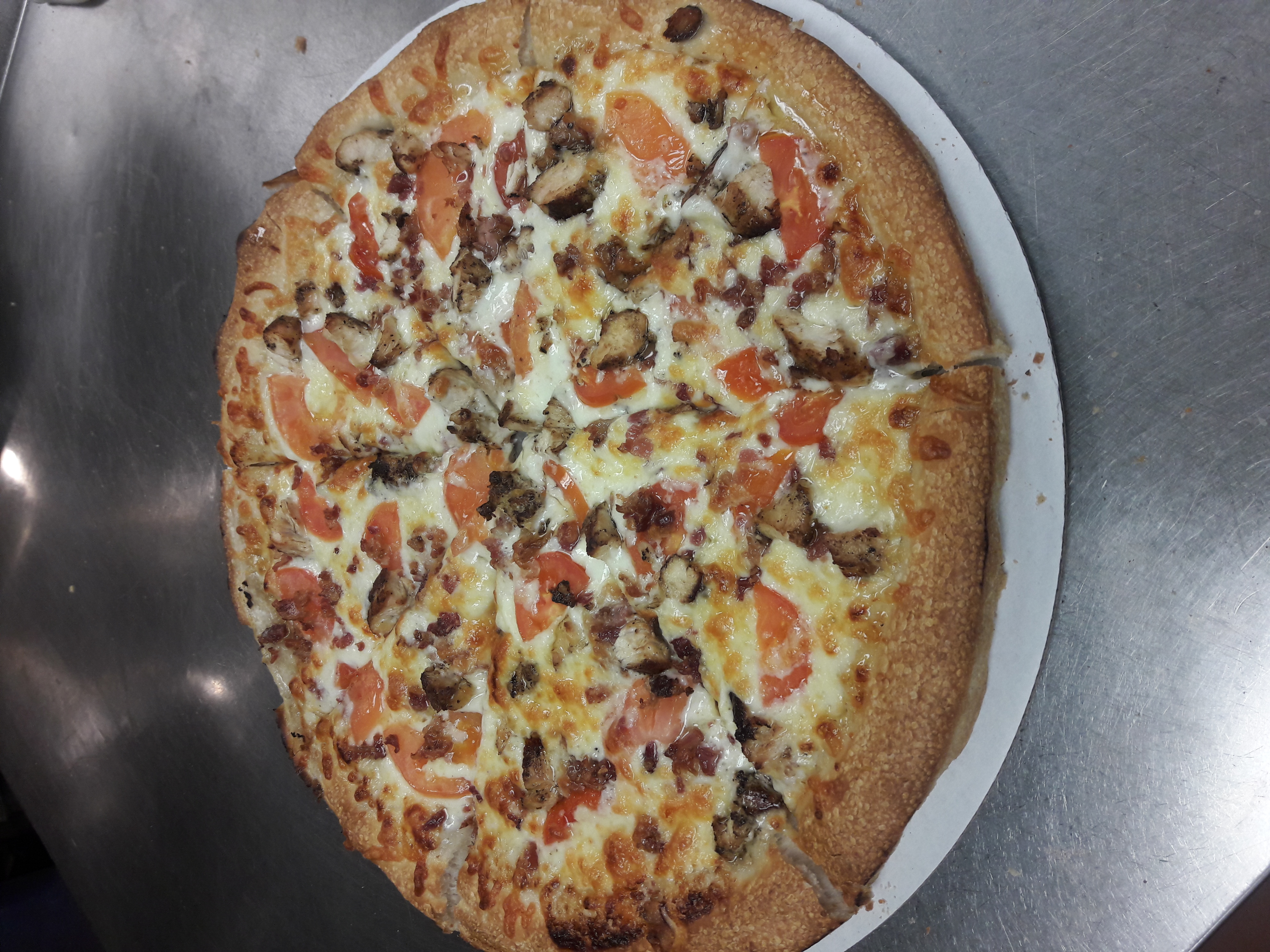 Order Chicken Bacon Ranch Pizza food online from D&D Pizza & Subs store, Watertown on bringmethat.com