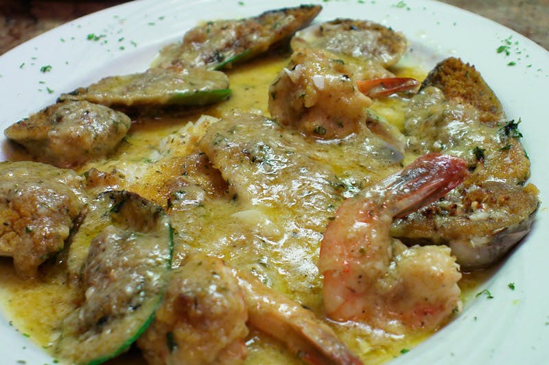 Order Seafood Oreganata - Entree food online from Taste of Tuscany store, Wayne on bringmethat.com