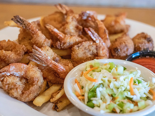 Order Shrimp Platter food online from Rockfish Seafood Grill store, The Colony on bringmethat.com