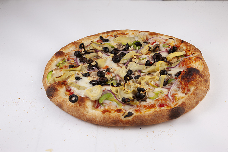 Order Vegetarian Pizza food online from Napolies Pizza Kitchen store, Van Nuys on bringmethat.com