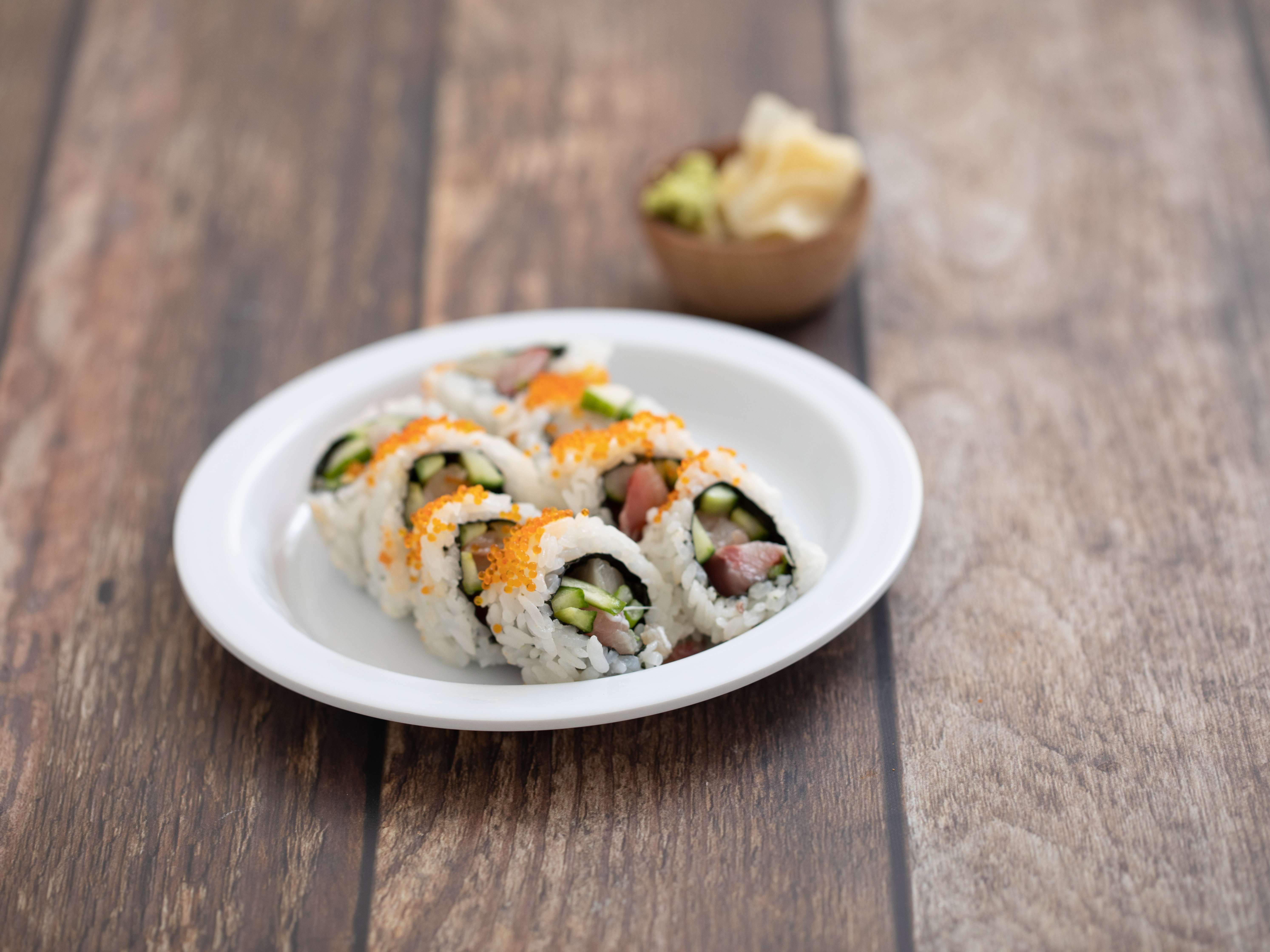 Order Negihama Roll food online from Mr.Teriyaki Sushi store, Burlingame on bringmethat.com