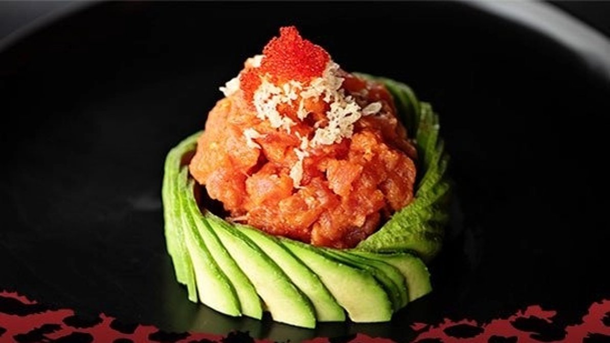 Order Twisted Tuna food online from Rock-N-Roll Sushi store, Trussville on bringmethat.com