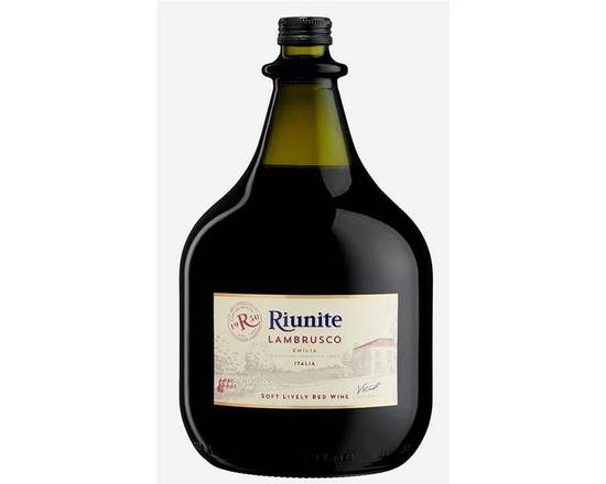 Order Riunite, Emilia Lambrusco Red (NV) · 3 L  food online from House Of Wine store, New Rochelle on bringmethat.com