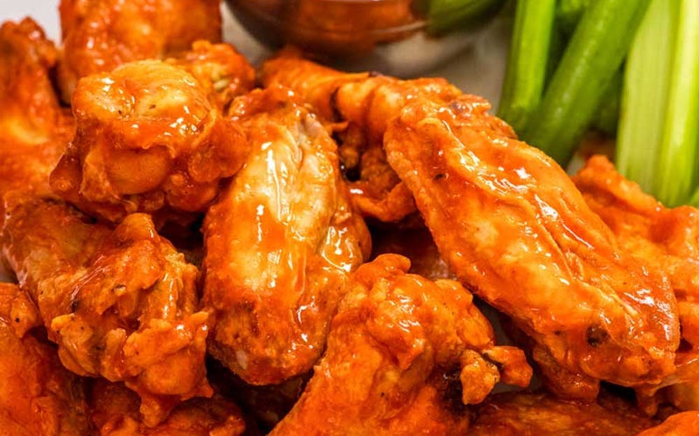 Order Chicken Wings - 5 Pieces food online from Three Brothers Italian Restaurant store, Prince Frederick on bringmethat.com