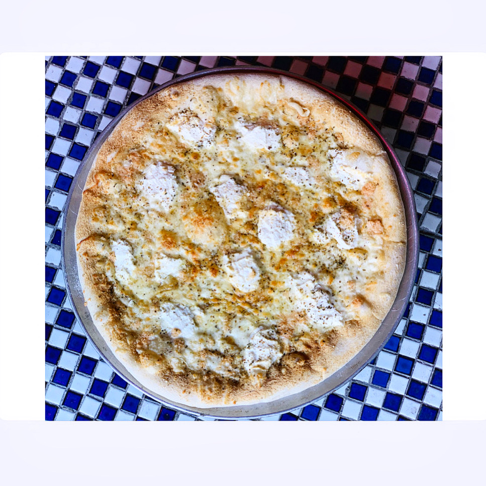 Order White Pie  food online from Norbert's Pizza store, Brooklyn on bringmethat.com