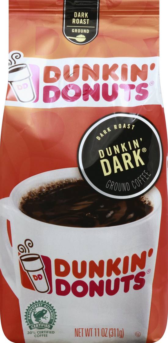 Order Dunkin' Donuts Dark Roast Ground Coffee food online from Cvs store, SARATOGA on bringmethat.com