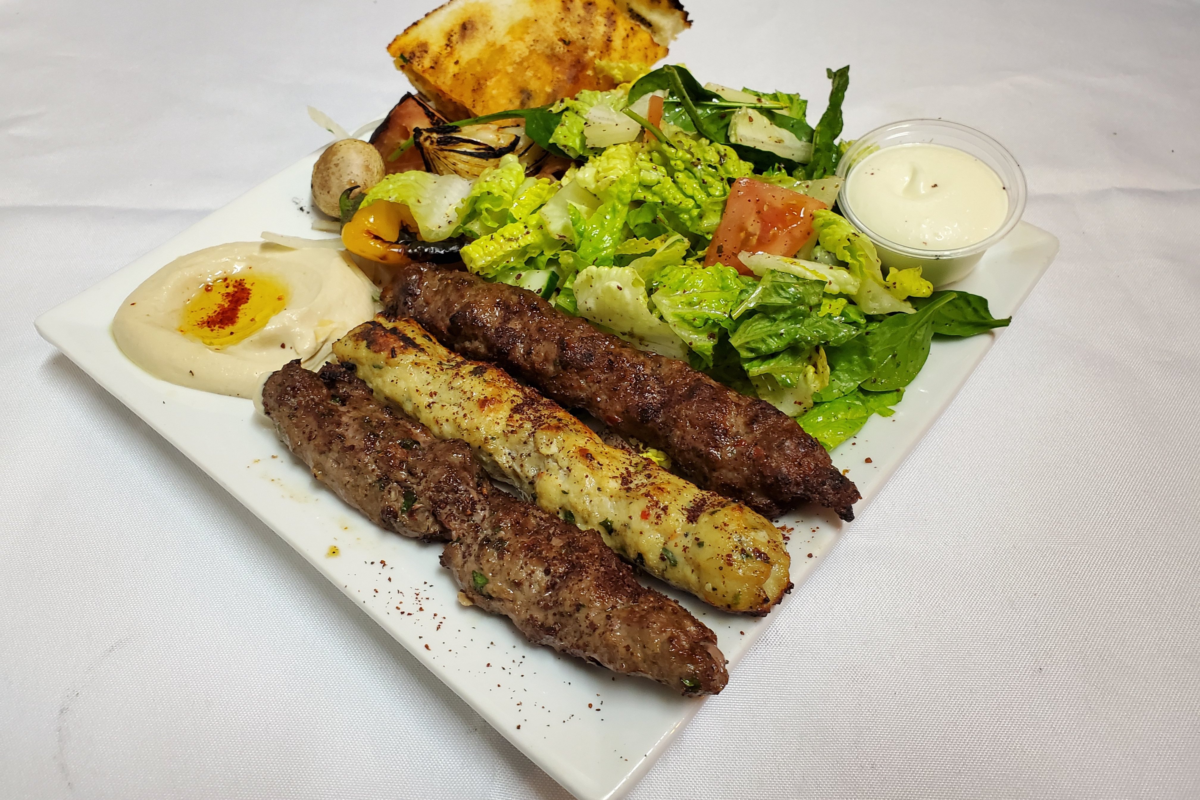 Order Kofta Mixed Grill food online from Zaatar Mediterranean Cuisine store, Baltimore on bringmethat.com