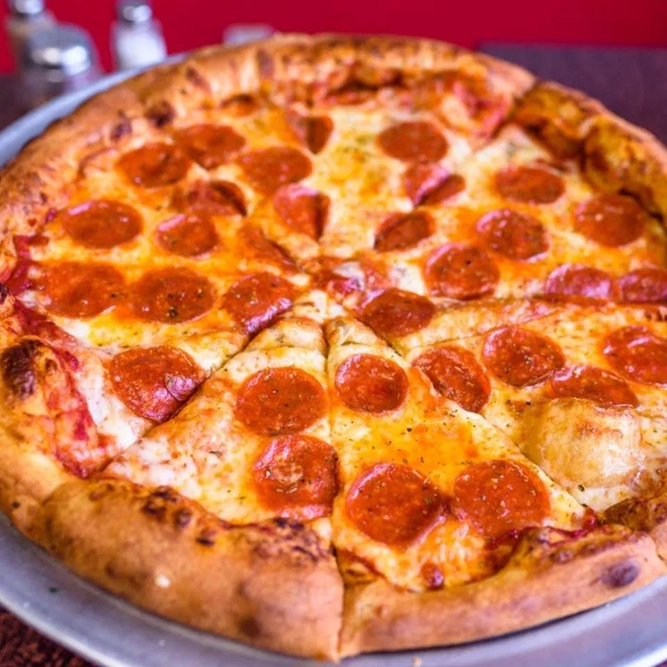 Order One Large 18" One Topping Pizza Special - Special food online from Upper Crust Pizza store, Glenshaw on bringmethat.com